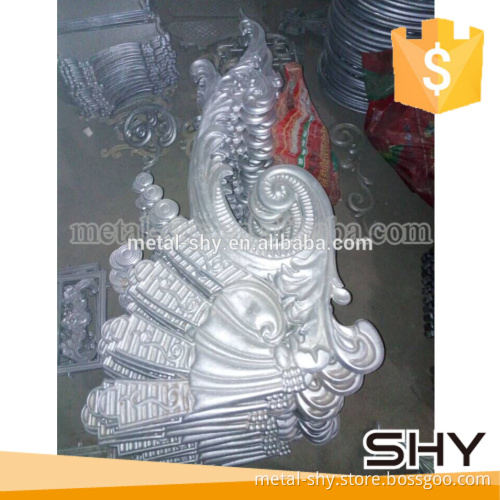 cast aluminum decorative flower panels